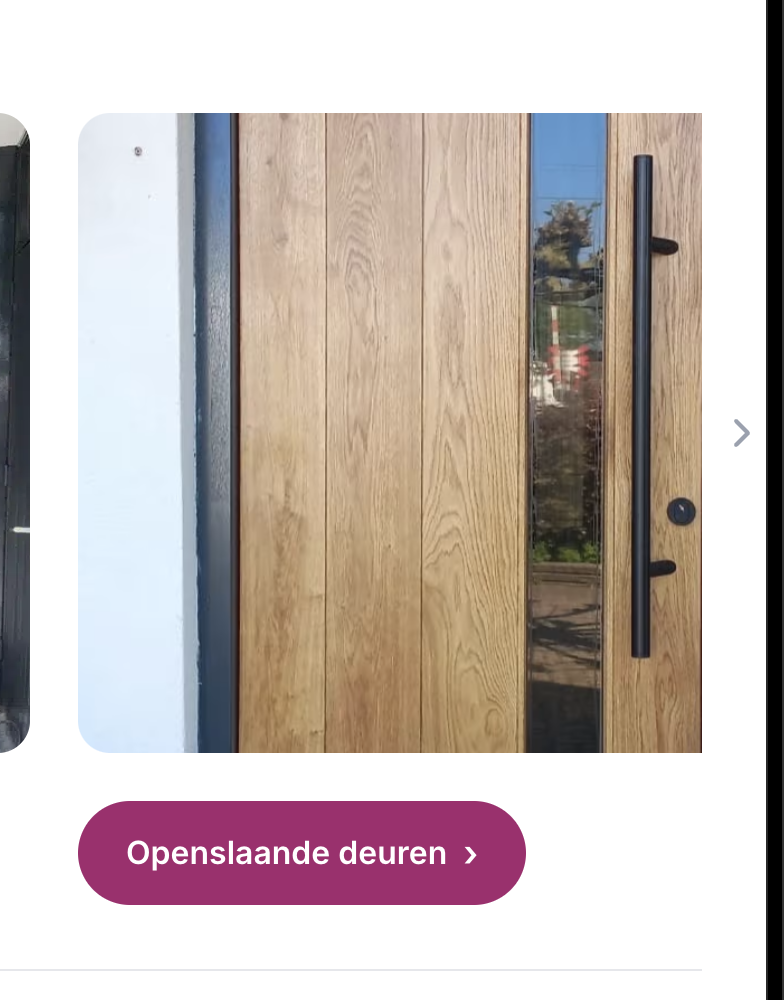 Openslaande Deuren - afbeelding 1